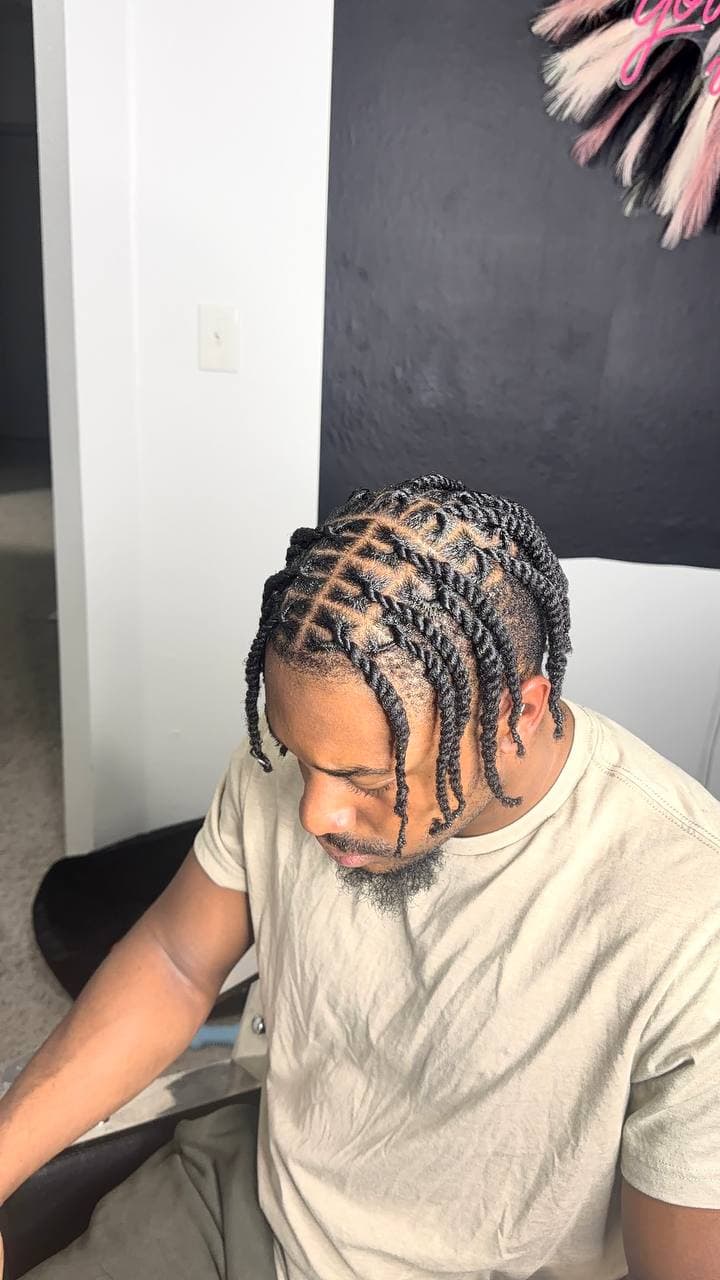 Men's Cornrows, Twists & Braids by Braids by Praise — Austin TX