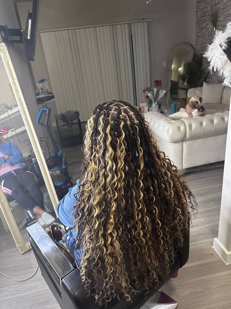 Boho Knotless Braids by Braids by Praise in Austin TX