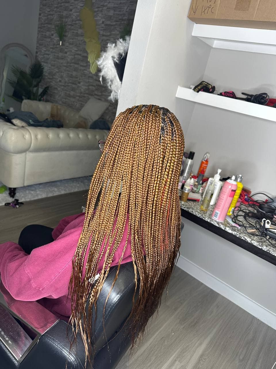 Knotless braids by Braids by Praise in Austin, TX