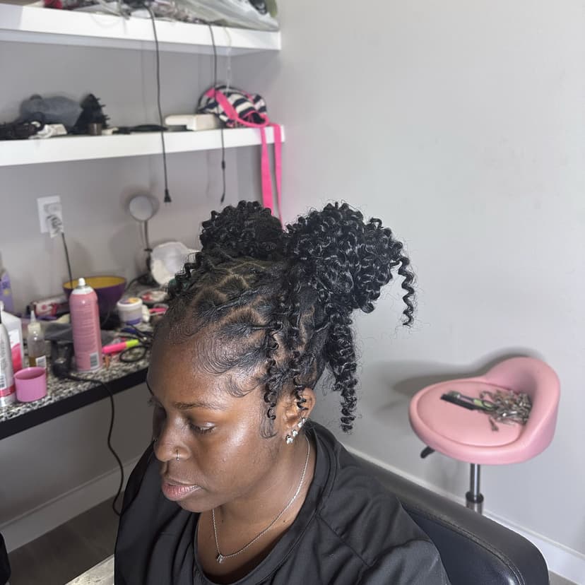 Braiding work by Braids by Praise — Austin TX