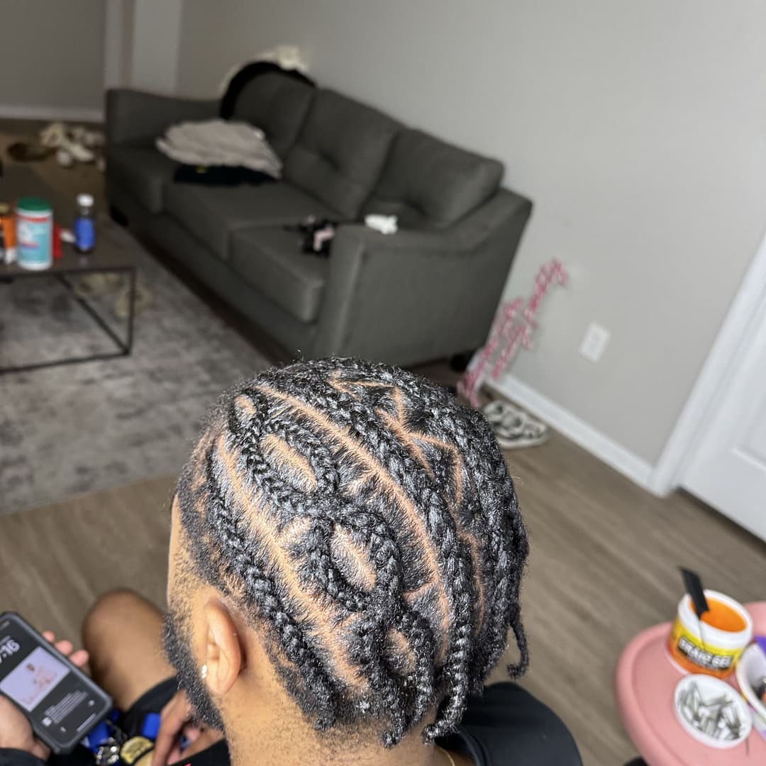 Knotless braids Austin braider