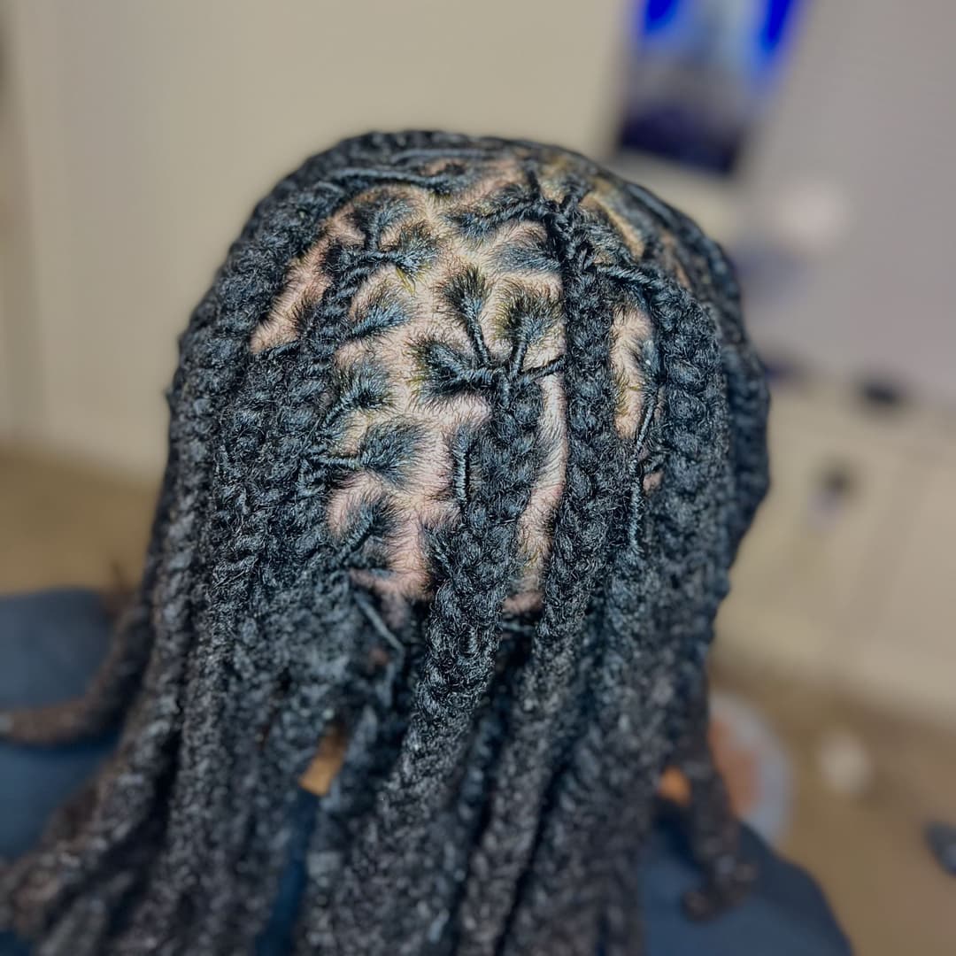 Boho braids in Northwest Austin