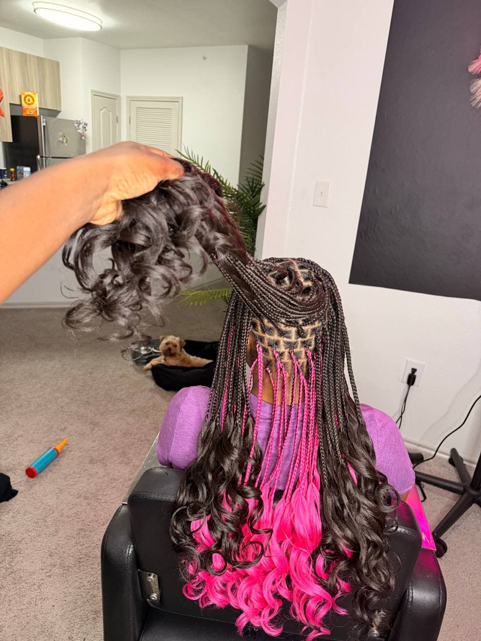 Knotless braids by Braids by Praise in Austin, TX